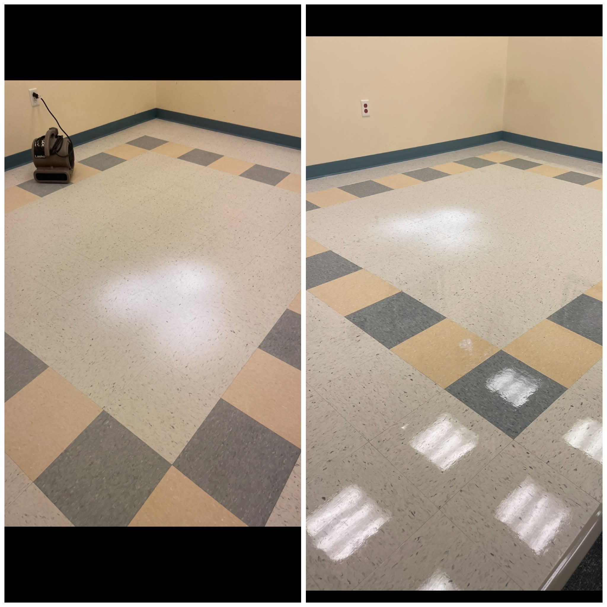 V-Shield VCT before and after